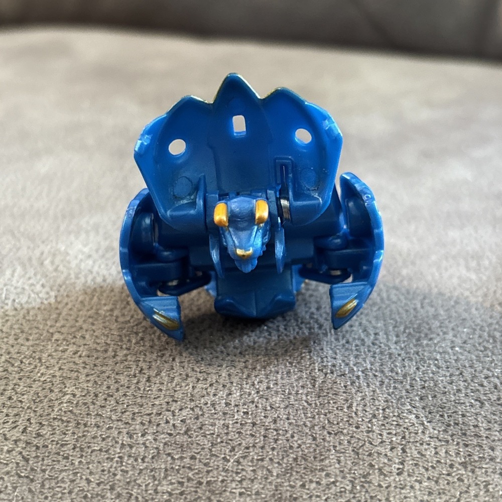 Bakugan Armored Alliance Spin Master Blue Aquos Hydorous X Trhyno B600 Anime Toy